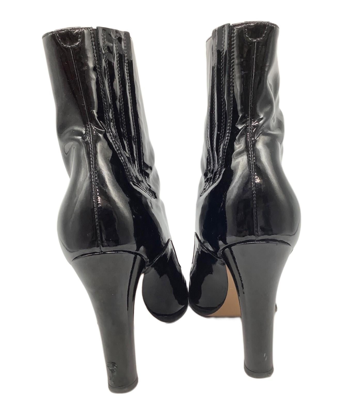 Valentino Short Boots Shoes EU 37 US 7 Black Authentic