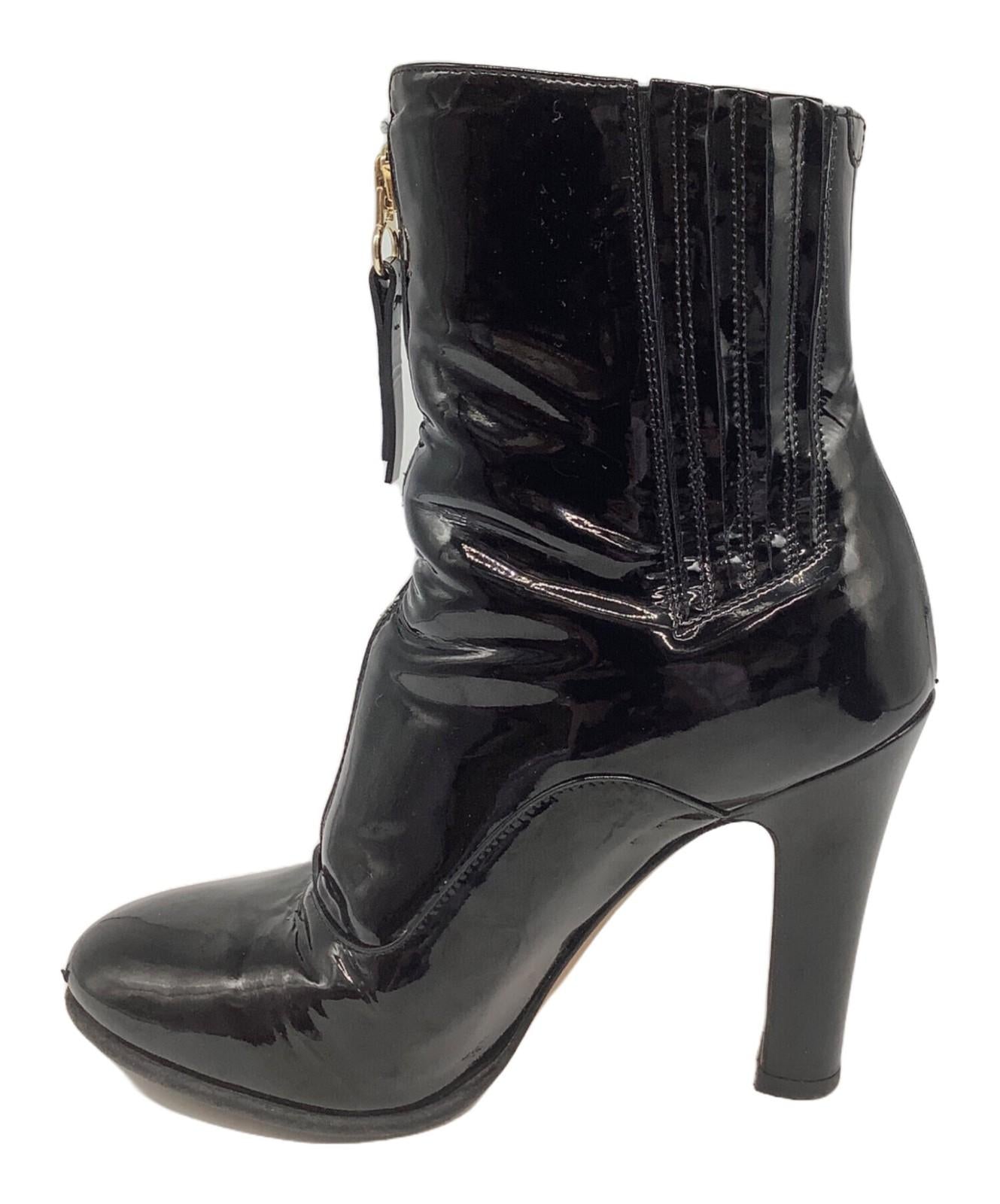 Valentino Short Boots Shoes EU 37 US 7 Black Authentic