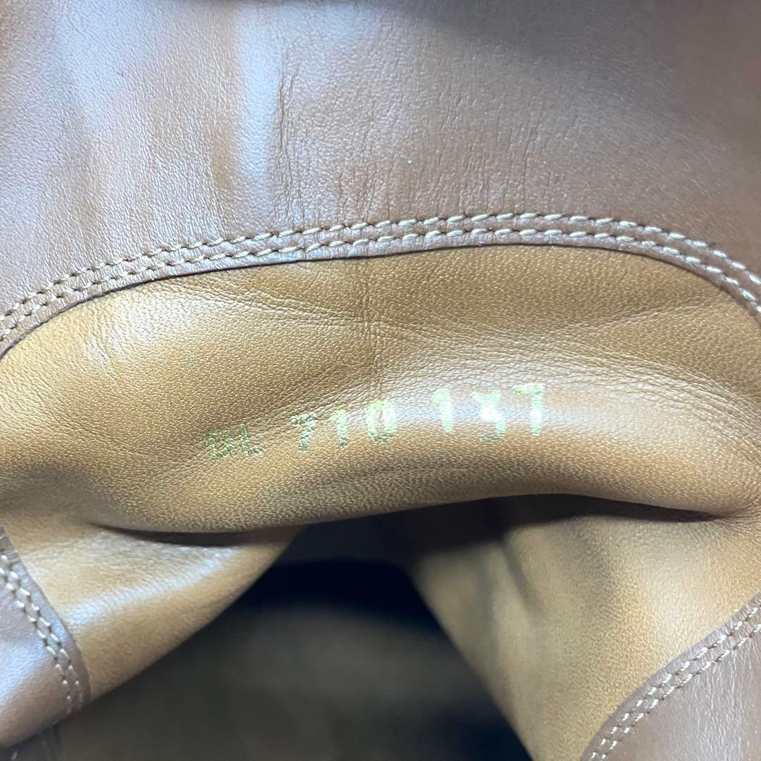 Valentino Garavani Boots Shoes Studs EU 37 US 7 Leather Brown Authentic