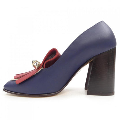Valentino Garavani Shoes Pumps Heel EU 36 US 6 Navy Red Authentic