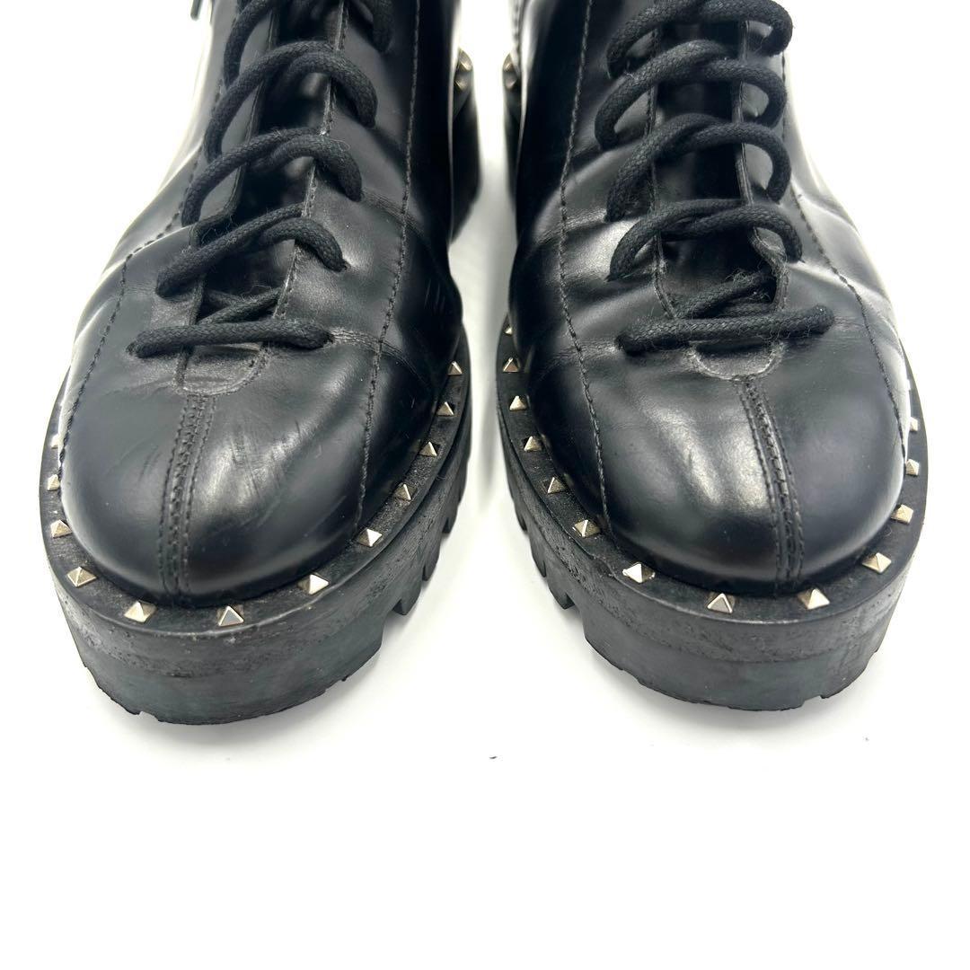 Valentino Garavani Boots Shoes Rockstuds EU 36.5 US 6.5 Authentic