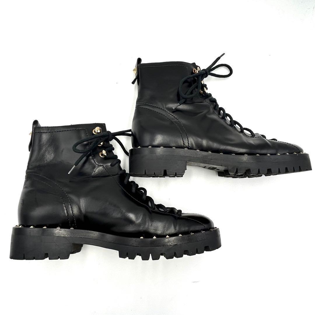 Valentino Garavani Boots Shoes Rockstuds EU 36.5 US 6.5 Authentic