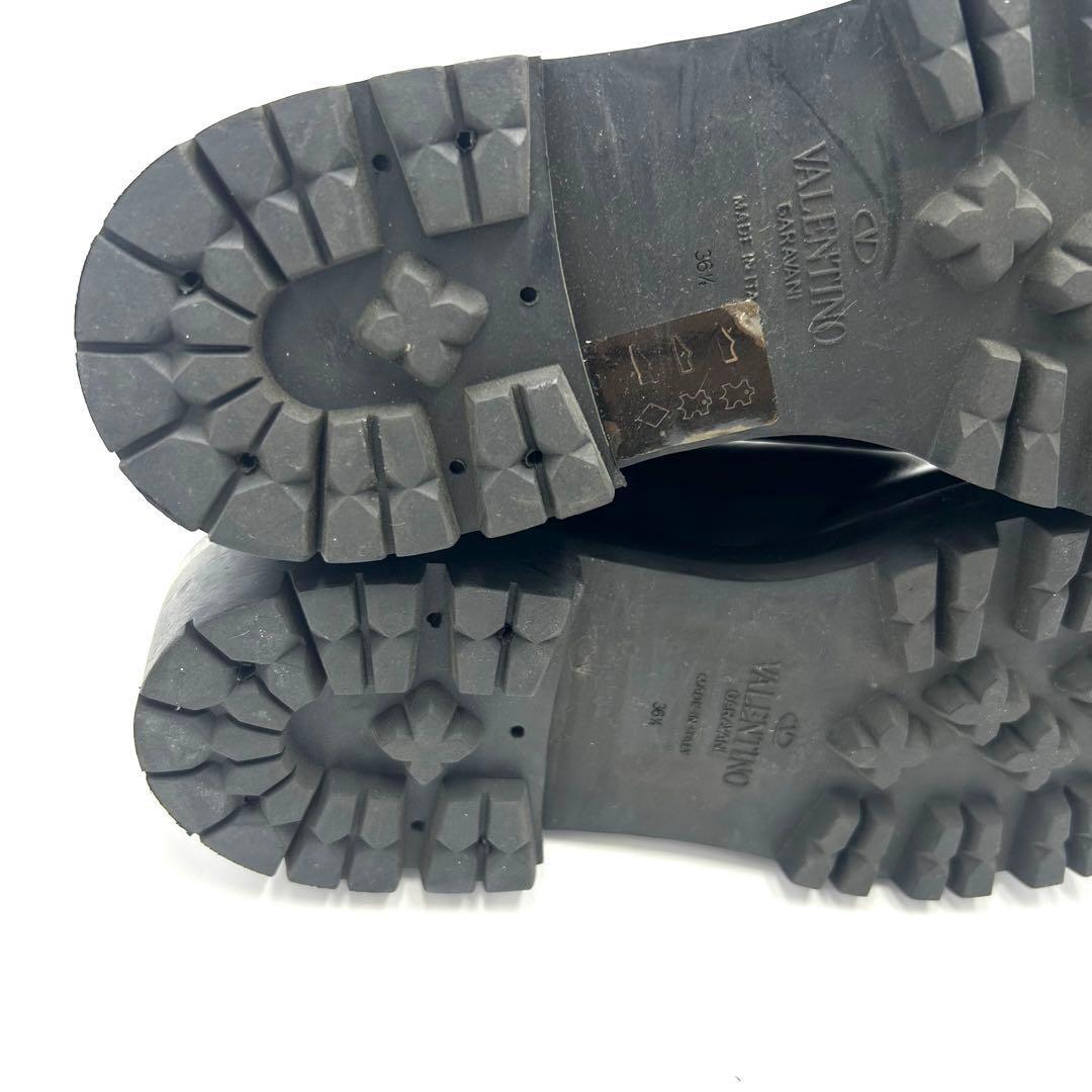 Valentino Garavani Boots Shoes Rockstuds EU 36.5 US 6.5 Authentic