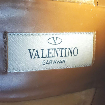 Valentino Garavani Boots Shoes Studs EU 35.5 US 5.5 Leather Black Authentic