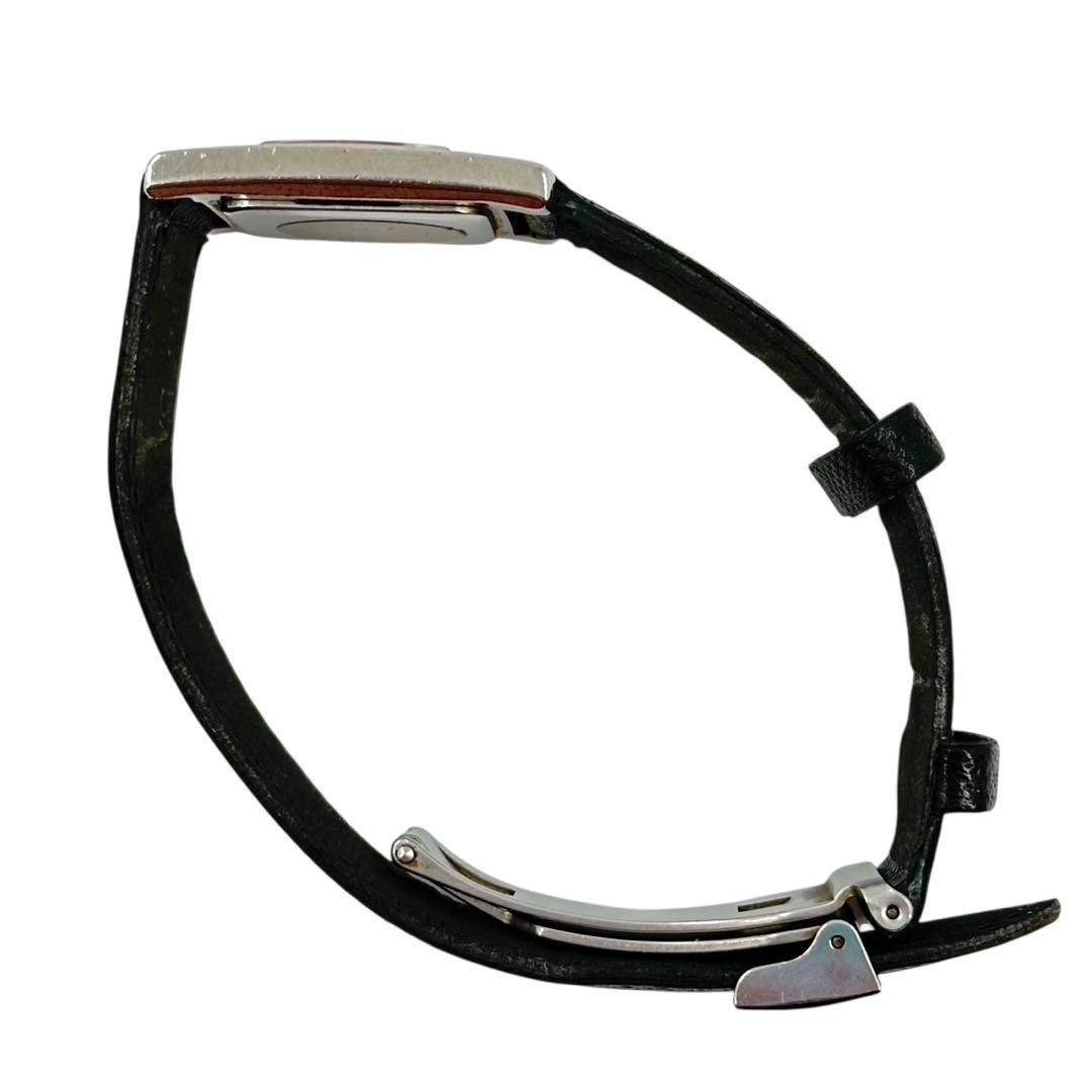 Saint Laurent Quartz Watch Wristwatch Logo Black Women's Authentic