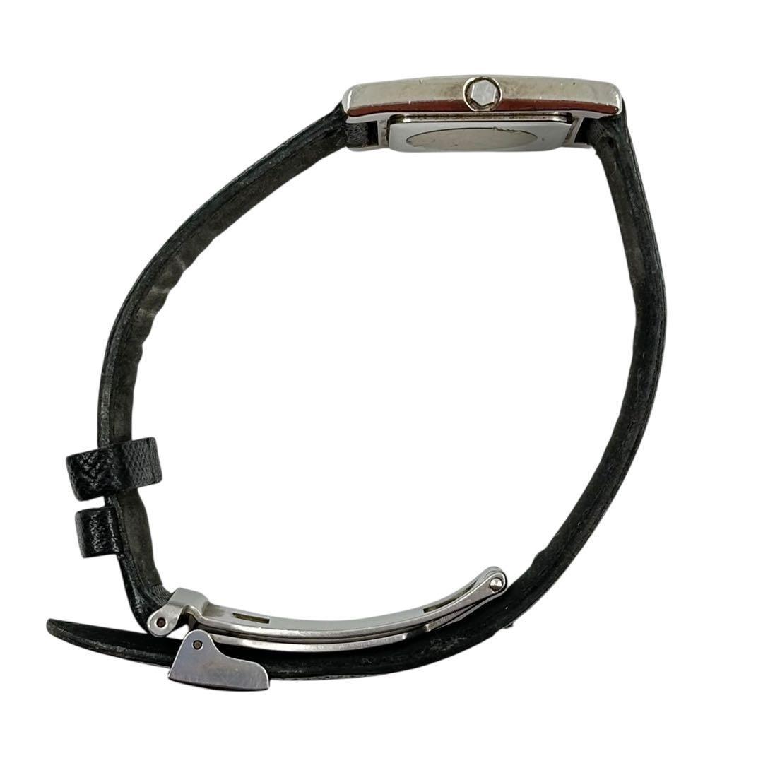 Saint Laurent Quartz Watch Wristwatch Logo Black Women's Authentic