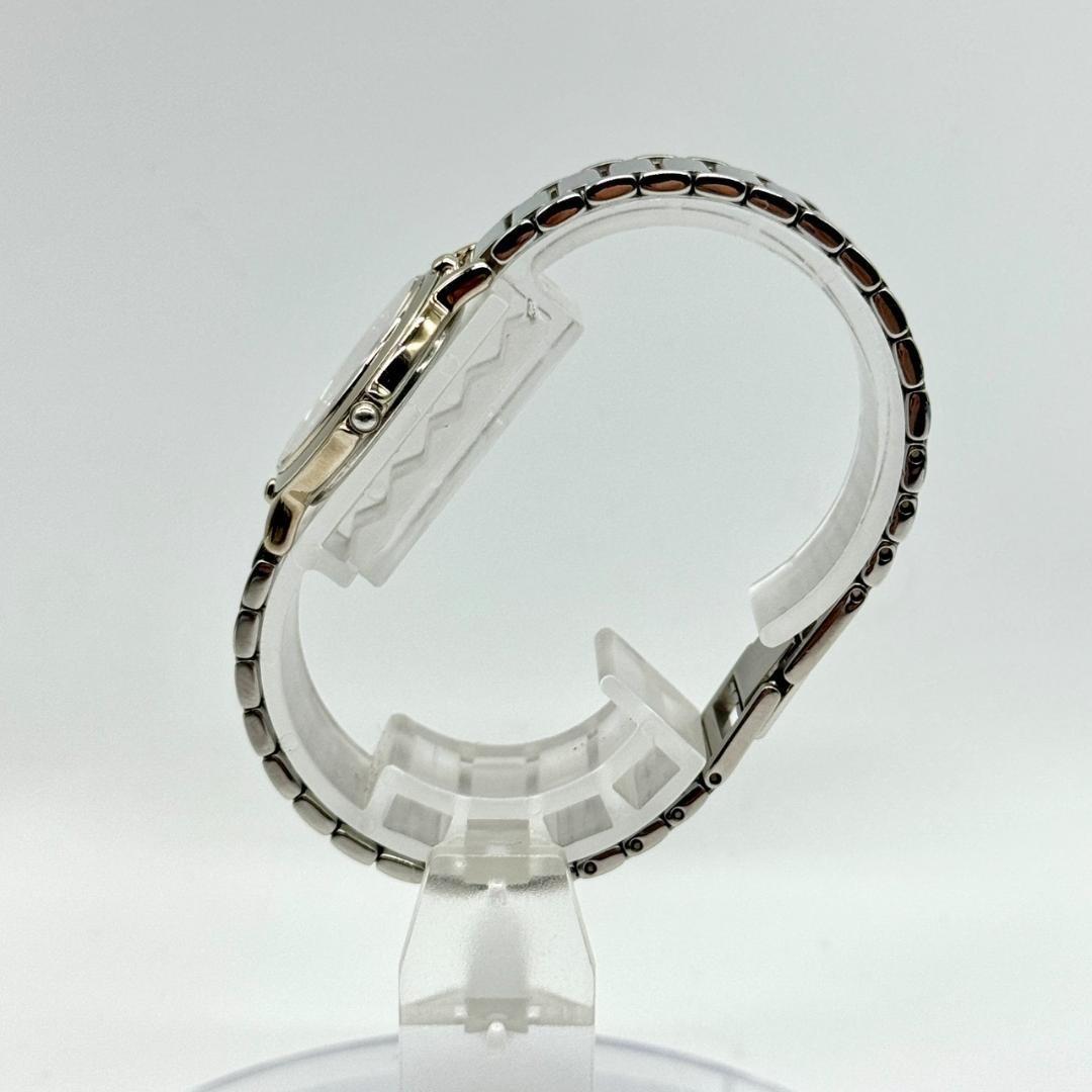 Saint Laurent 2200-H19977 Watch Wristwatch Logo Beige Women's Authentic