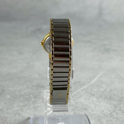 Saint Laurent 2200-228481 TA Watch Wristwatch YSL Cassandra Gold Silver Women's