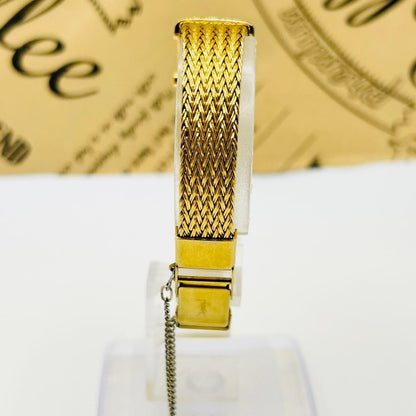 Saint Laurent Quartz Watch Wristwatch YSL Cassandra Gold Women's Authentic