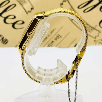 Saint Laurent Quartz Watch Wristwatch YSL Cassandra Gold Women's Authentic