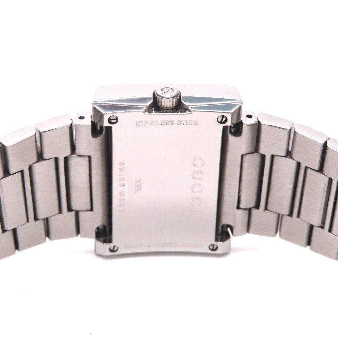 GUCCI 100L Quartz Watch Wristwatch Silver Women's Authentic