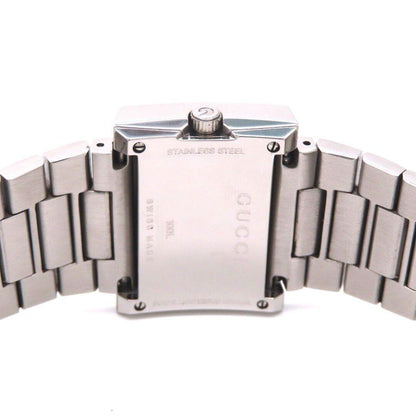 GUCCI 100L Quartz Watch Wristwatch Silver Women's Authentic