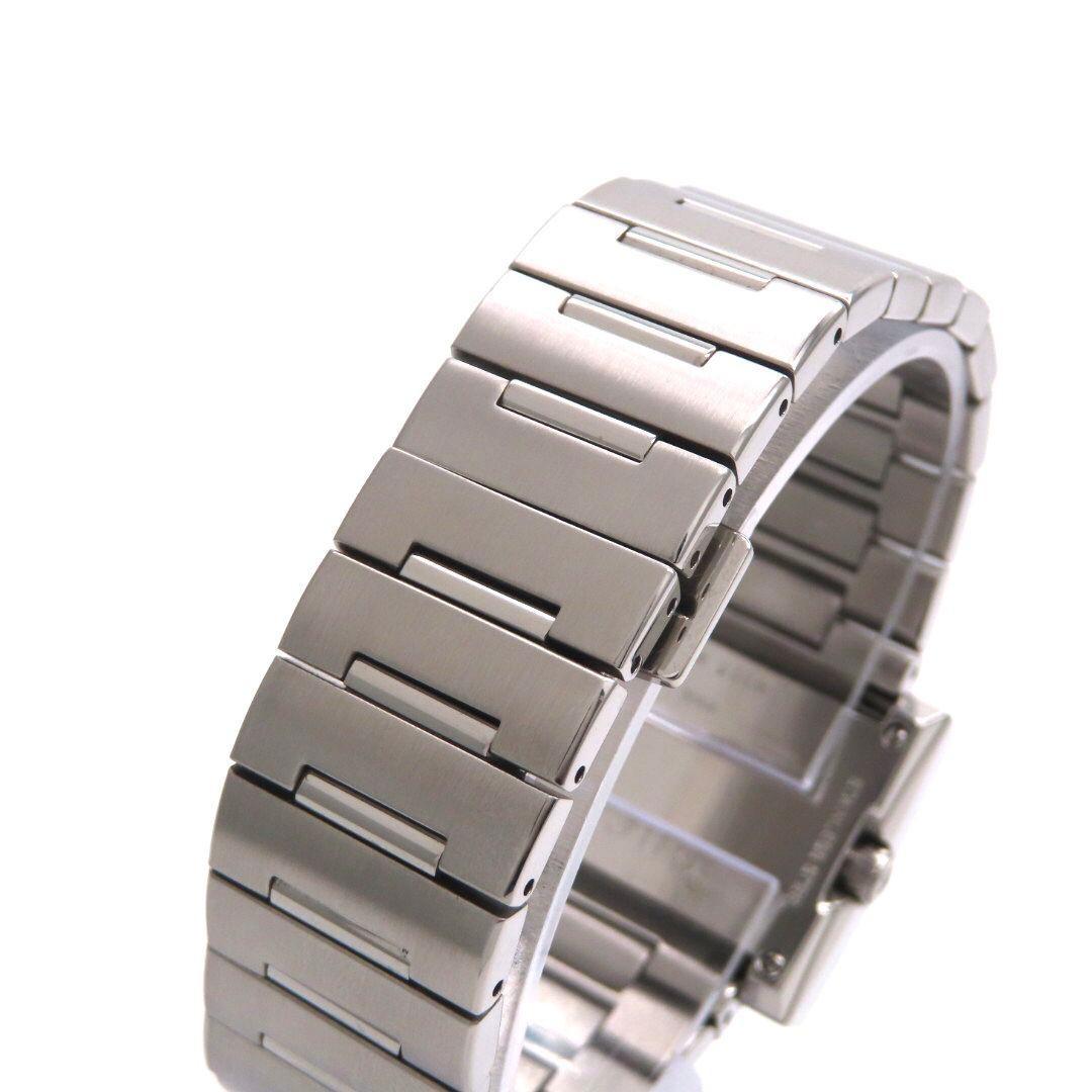 GUCCI 100L Quartz Watch Wristwatch Silver Women's Authentic