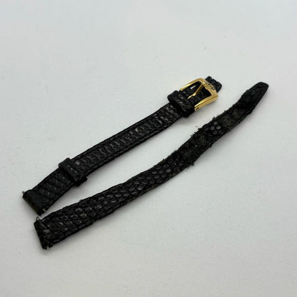 GUCCI 5300L Quartz Watch Wristwatch Gold Black Women's Authentic