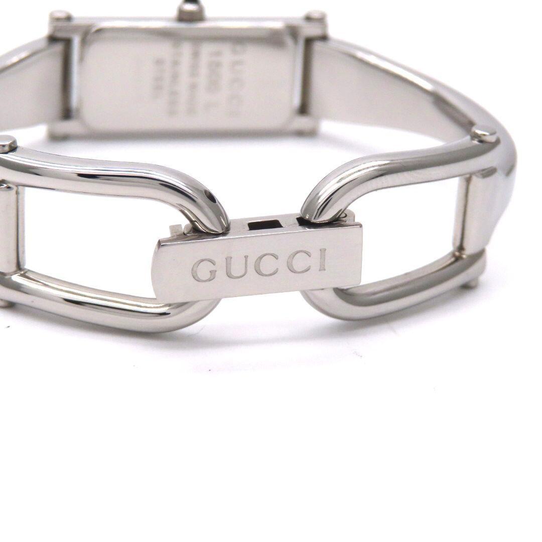 GUCCI 1500L Quartz Watch Wristwatch Pink Silver Women's Authentic