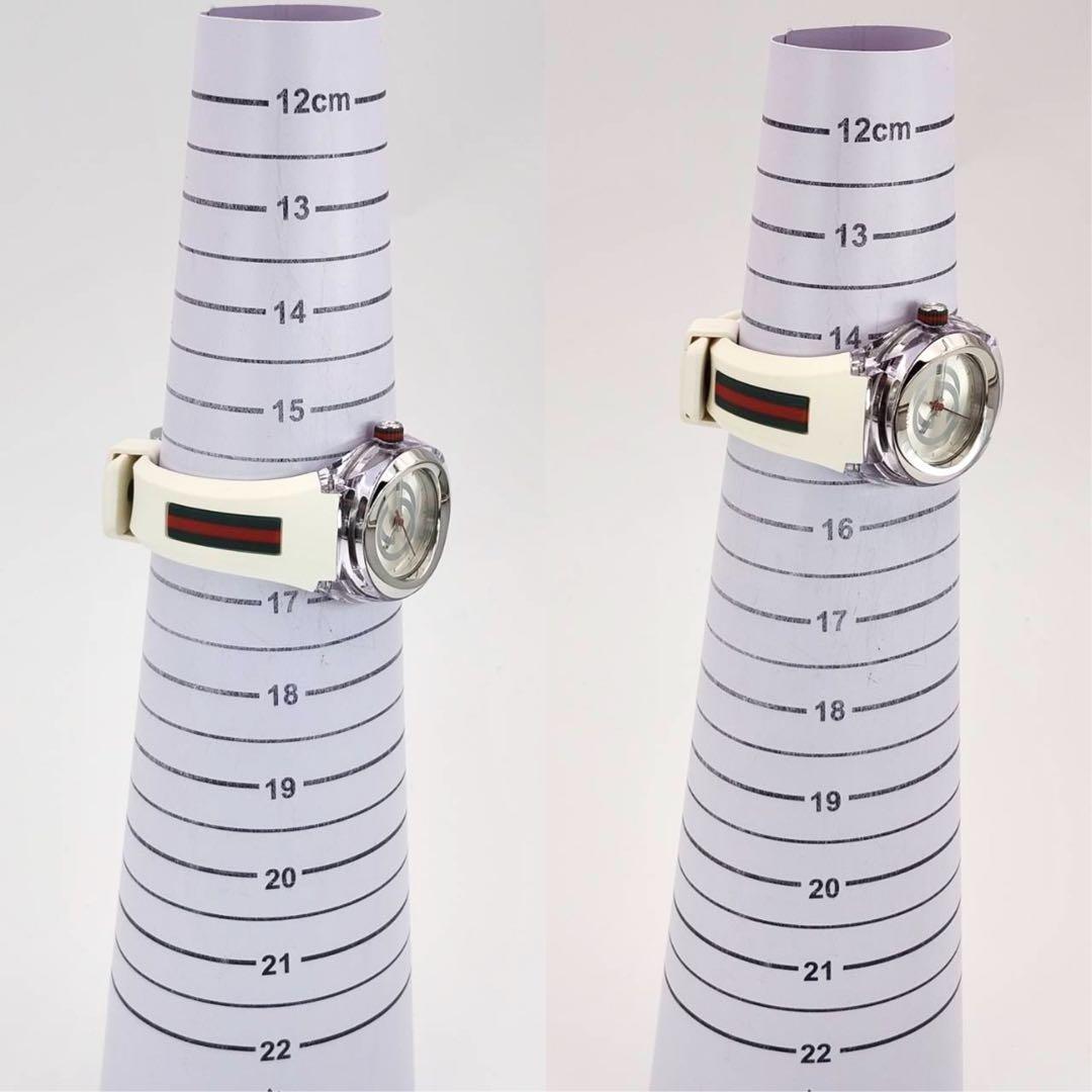 GUCCI 137.3 Quartz Watch Wristwatch Sherry Line Silver Women's Authentic