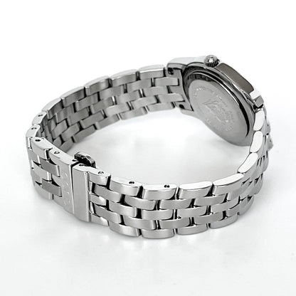 GUCCI 5500L Quartz Watch Wristwatch Silver Black Women's Authentic