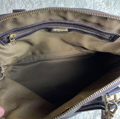 FENDI Hand Shoulder Bag Tote Purse 2way FF Authentic