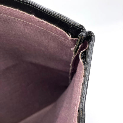 FENDI Hand Bag Tote Purse FF Zucca PVC Leather Brown Black Authentic