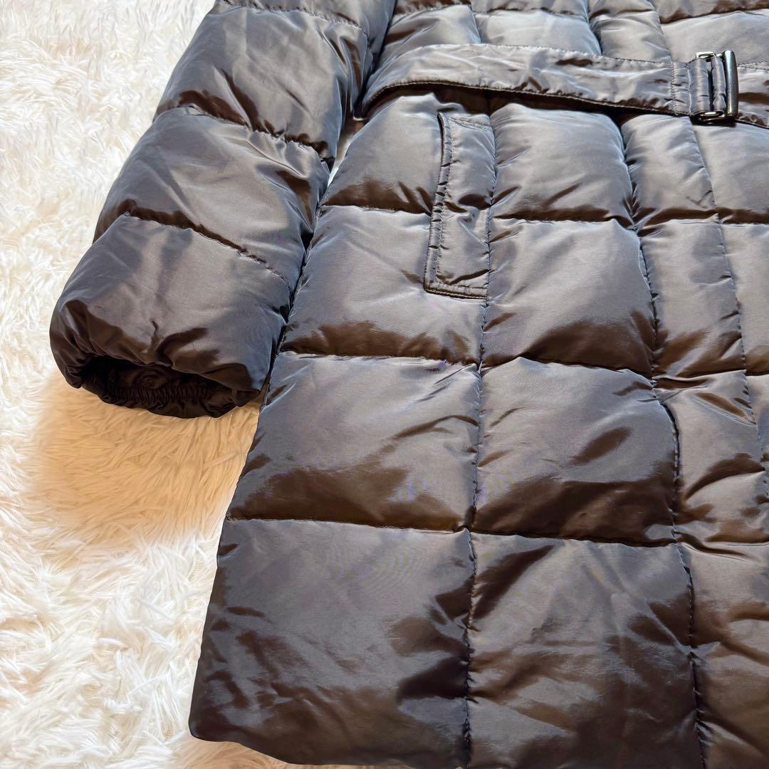 Weekend Max Mara Down Coat Asian fit L 40 US size M Khaki Brown Authentic