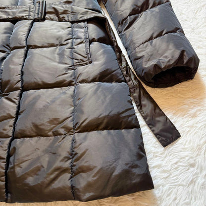 Weekend Max Mara Down Coat Asian fit L 40 US size M Khaki Brown Authentic