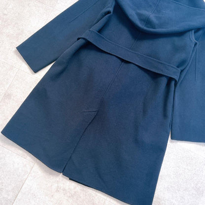 Weekend Max Mara Cucito A Mano Coat Asian fit S 36 US size XS Navy Authentic