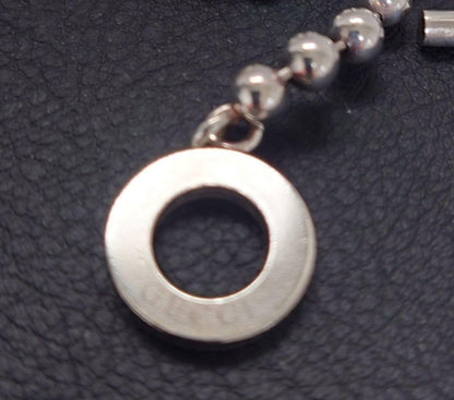 GUCCI Bracelet Bangle ball chain Silver Women Accessory Authentic