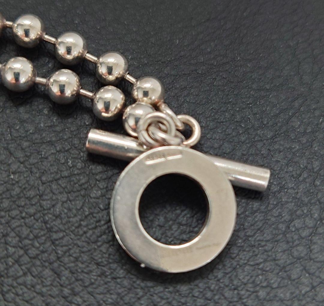 GUCCI Bracelet Bangle ball chain Silver Women Accessory Authentic