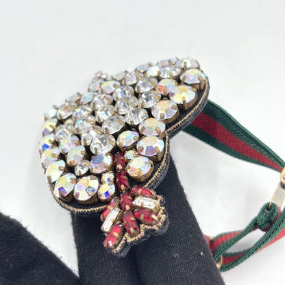 GUCCI Bracelet Bangle Sherry Line Heart Women Accessory Authentic