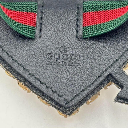 GUCCI Bracelet Bangle Sherry Line Heart Women Accessory Authentic