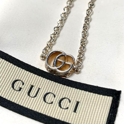 GUCCI Bracelet Bangle Interlocking Marmont Arabesque Silver Women Accessory