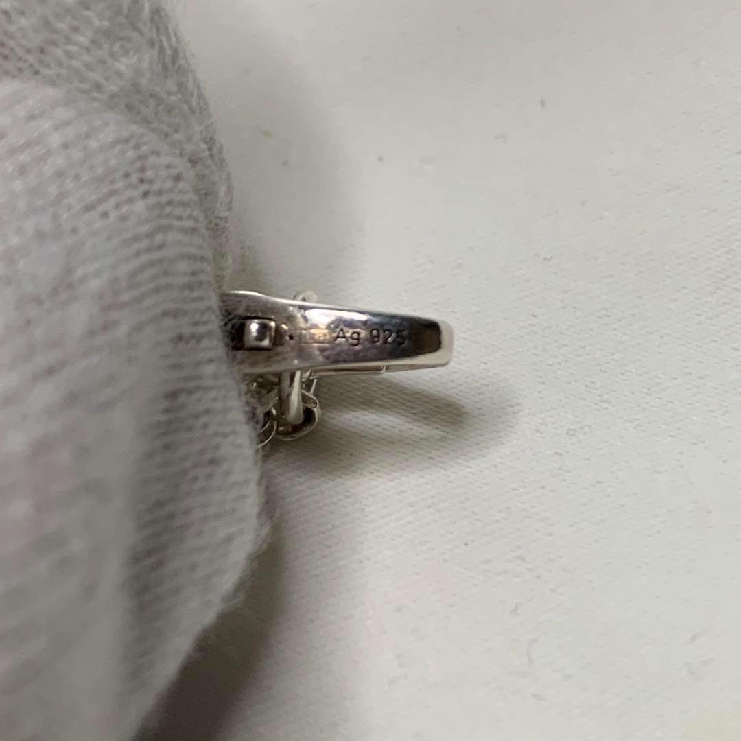 GUCCI Bracelet Bangle Interlocking Marmont Arabesque Silver Women Accessory