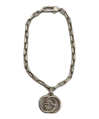 GUCCI Bracelet Bangle Chain Silver Ag925 Men Accessory Authentic