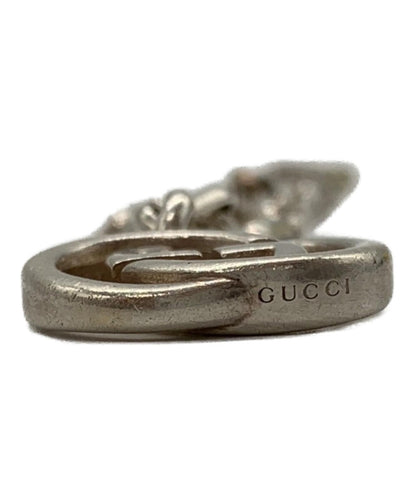 GUCCI Bracelet Bangle Chain Silver Ag925 Men Accessory Authentic