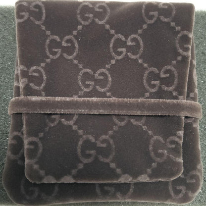 GUCCI Bracelet Bangle Venetian Square Silver 925 Men Accessory Authentic