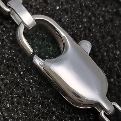 GUCCI Bracelet Bangle Venetian Square Silver 925 Men Accessory Authentic