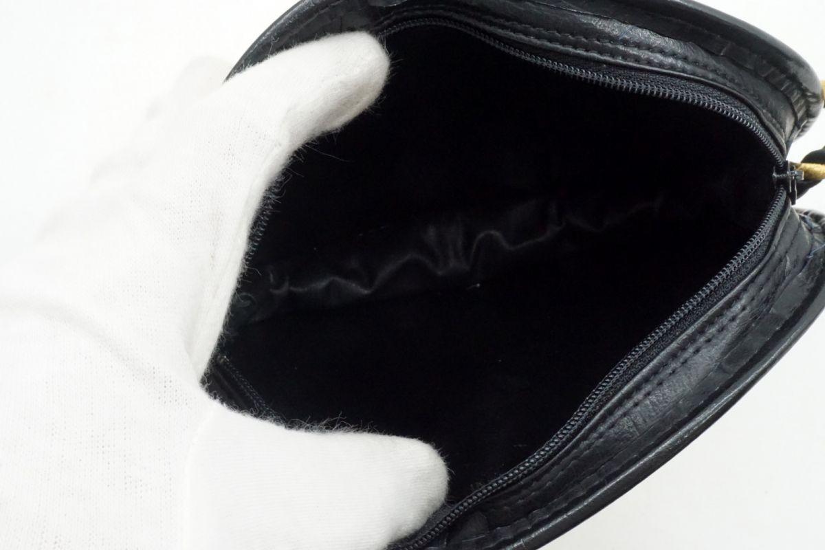 Saint Laurent Mini Shoulder Bag Purse YSL Cassandra Leather Gold Authentic