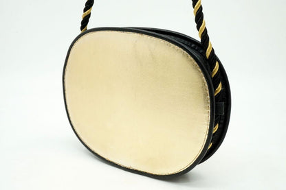 Saint Laurent Mini Shoulder Bag Purse YSL Cassandra Leather Gold Authentic