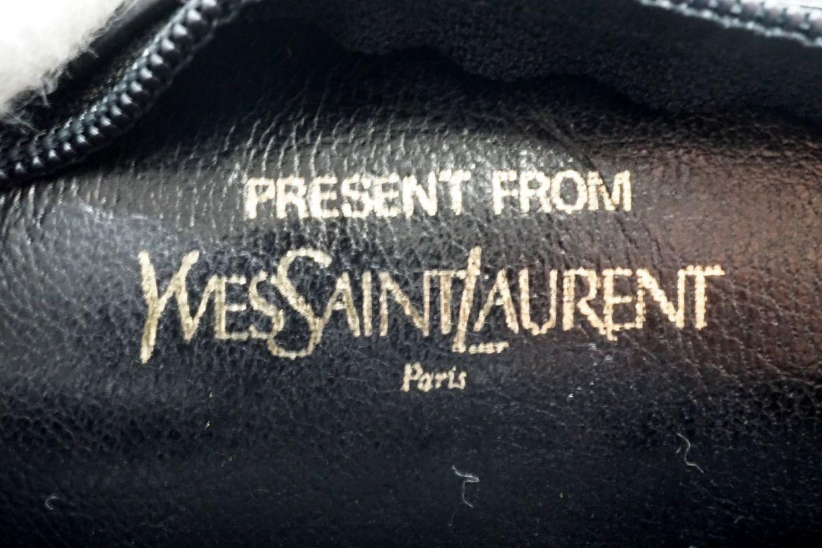 Saint Laurent Mini Shoulder Bag Purse YSL Cassandra Leather Gold Authentic