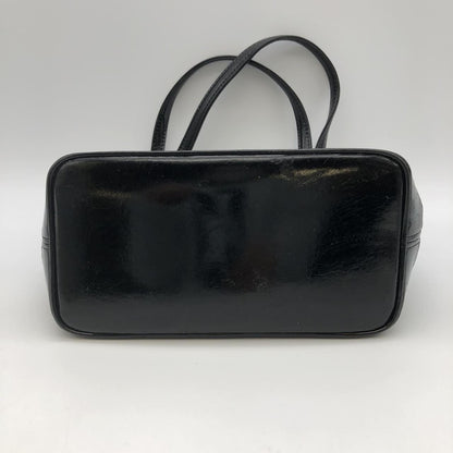 Saint Laurent Hand Bag Tote Purse Nylon Canvas Black Authentic