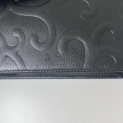 Saint Laurent Shoulder Bag Purse 3way YSL Cassandra Leather Black Authentic