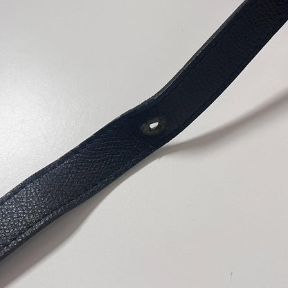 Saint Laurent Shoulder Bag Purse 3way YSL Cassandra Leather Black Authentic