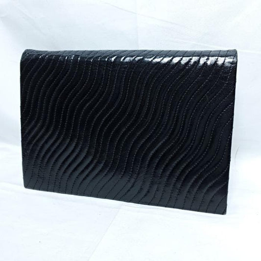 Saint Laurent Clutch Bag Second Bag Black Authentic