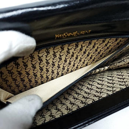 Saint Laurent Clutch Bag Second Bag Black Authentic