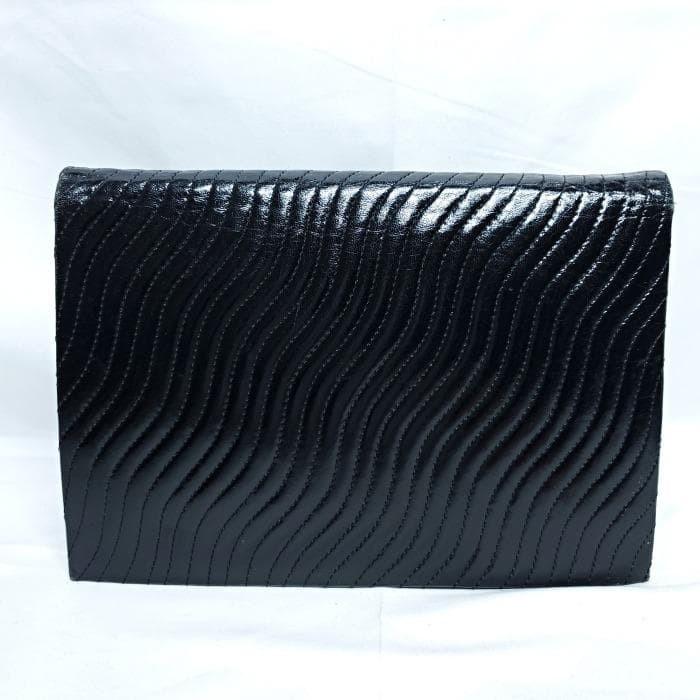 Saint Laurent Clutch Bag Second Bag Black Authentic