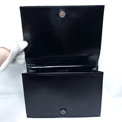 Saint Laurent Clutch Bag Second Bag Black Authentic
