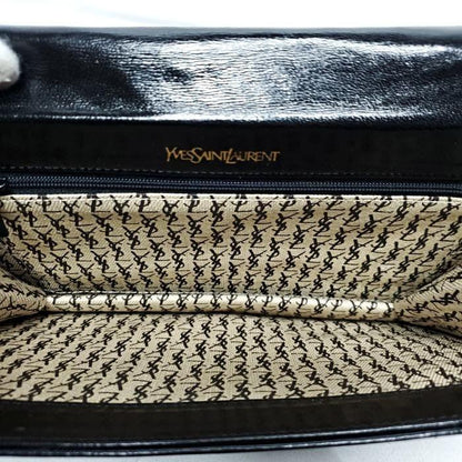 Saint Laurent Clutch Bag Second Bag Black Authentic