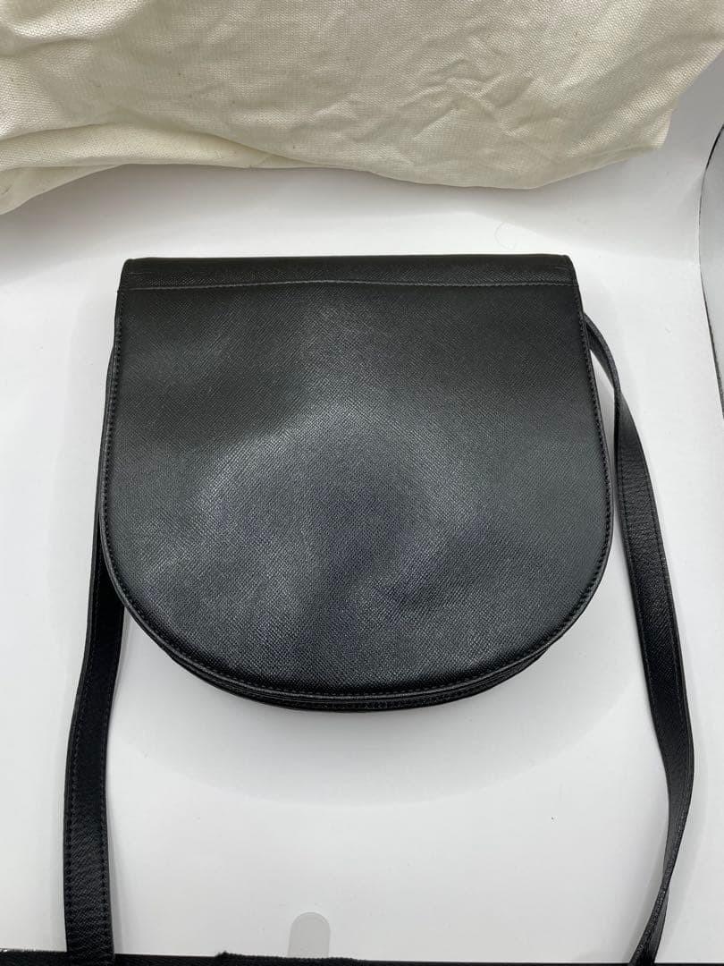 Saint Laurent Shoulder Bag Purse YSL Cassandra Black Authentic