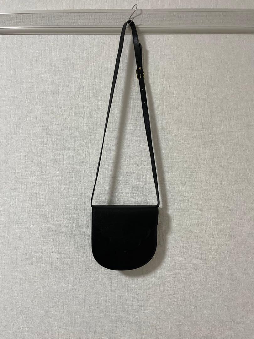 Saint Laurent Shoulder Bag Purse YSL Cassandra Black Authentic