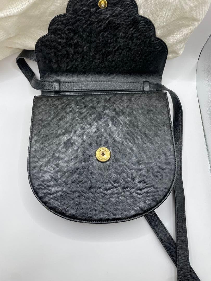 Saint Laurent Shoulder Bag Purse YSL Cassandra Black Authentic